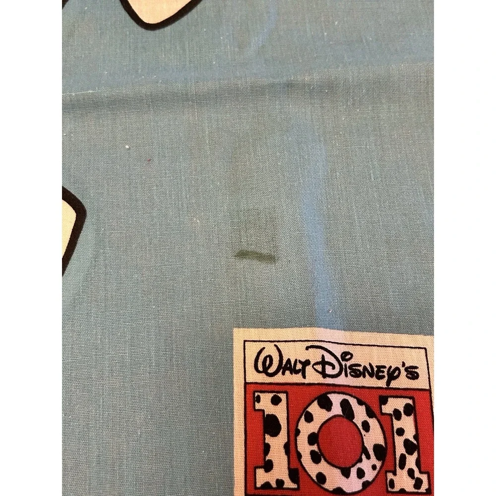 VTG Disney 101 Dalmatians 90s Y2K Standard Pillow Case Double Sided USA